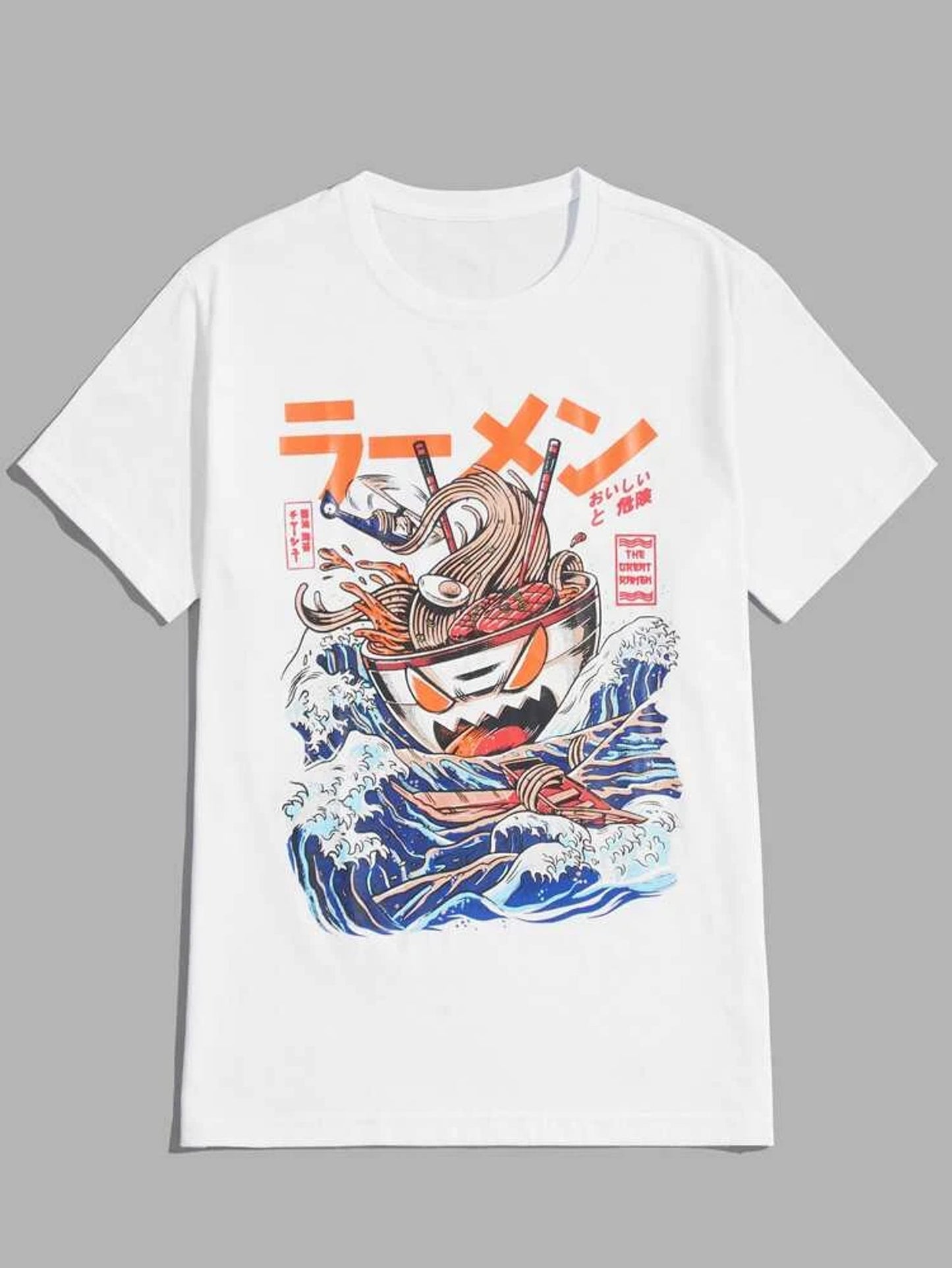 Fifth Avenue Anime Printed MIFT4 T-Shirt - White