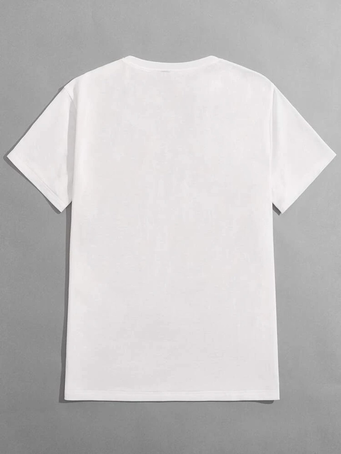 Fifth Avenue Text Floral Printed MIFT38 T-Shirt - White