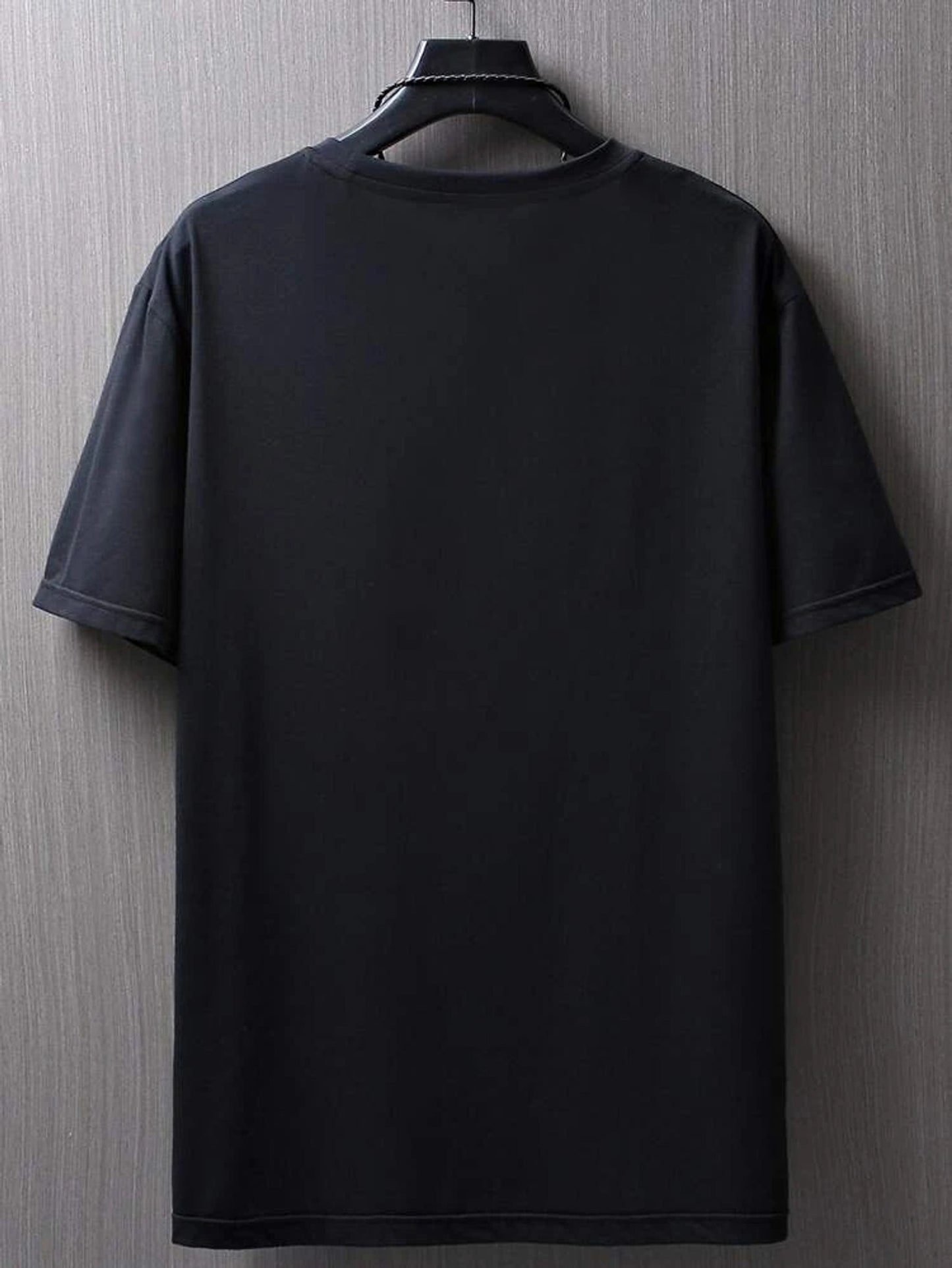 Fifth Avenue Mountain Scene Printed MIFT168 T-Shirt - Black