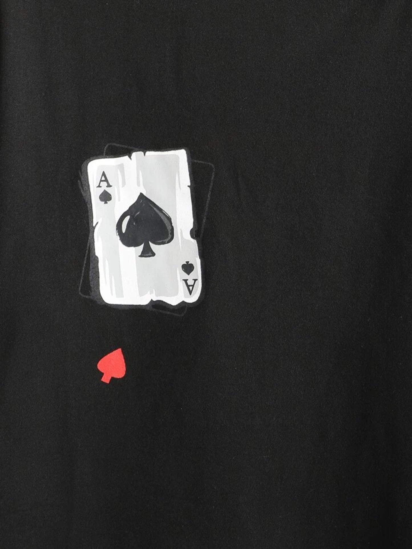 Fifth Avenue Cards Text Printed MIFT97 T-Shirt - Black