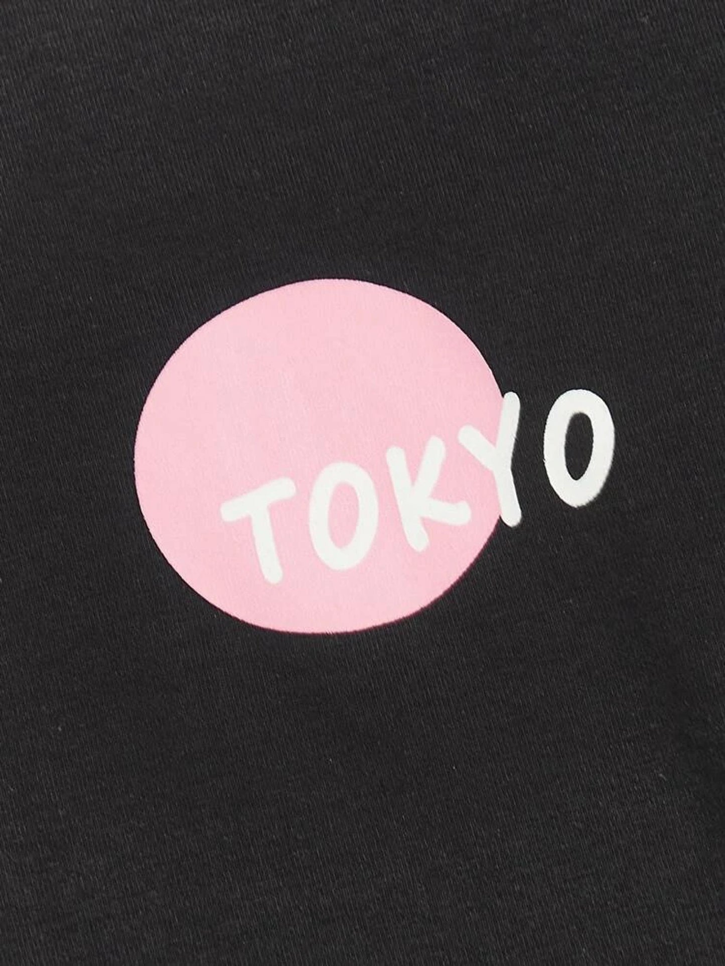 Fifth Avenue Tokyo Printed MIFT48 T-Shirt - Black