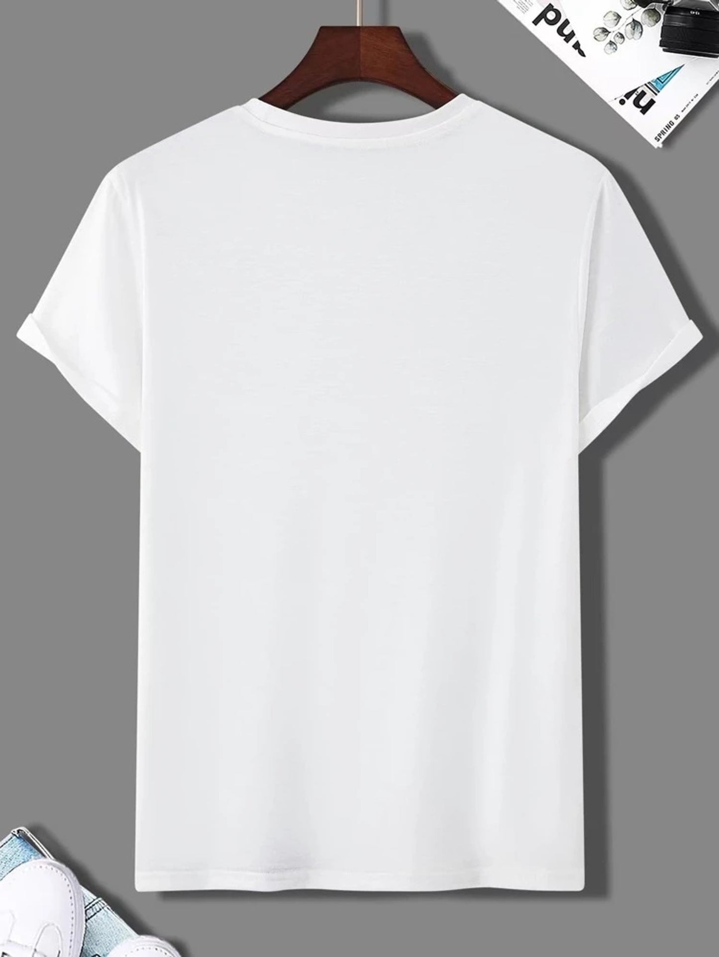 Fifth Avenue Mountains Printed MIFT126 T-Shirt - White