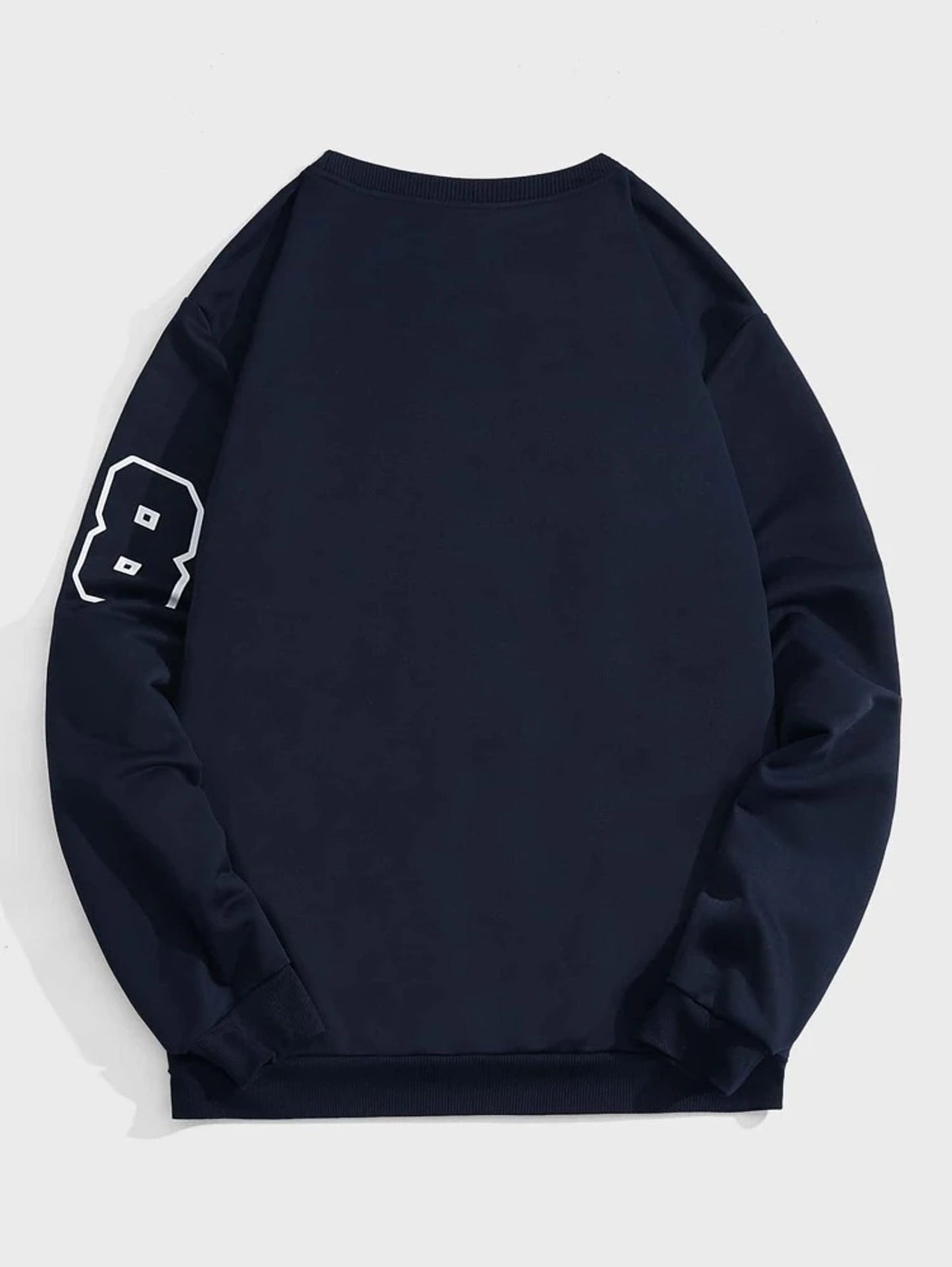 Fifth Avenue Mens Printed Sweatshirt MIFT312 - Navy Blue
