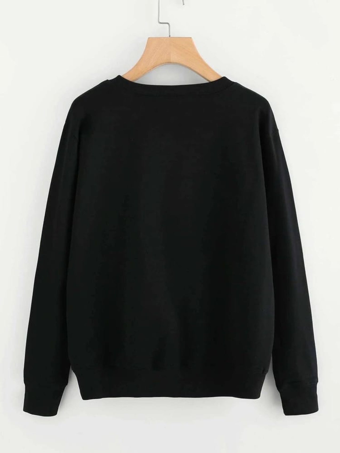 Fifth Avenue DIFT267 Texas Printed Sweatshirt - Black