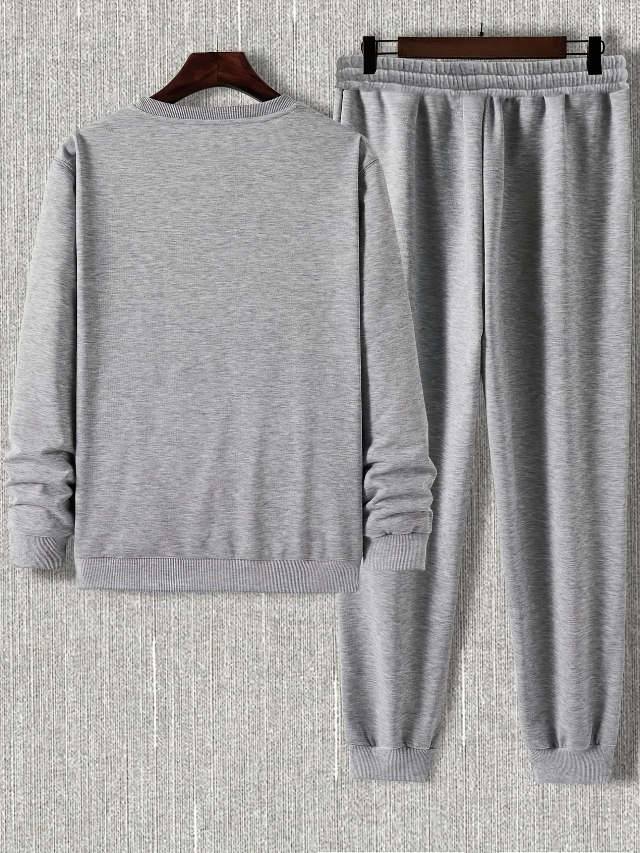 Fifth Avenue Mens Sweatshirt and Pants Set FAWMSPS16 - Grey Grey