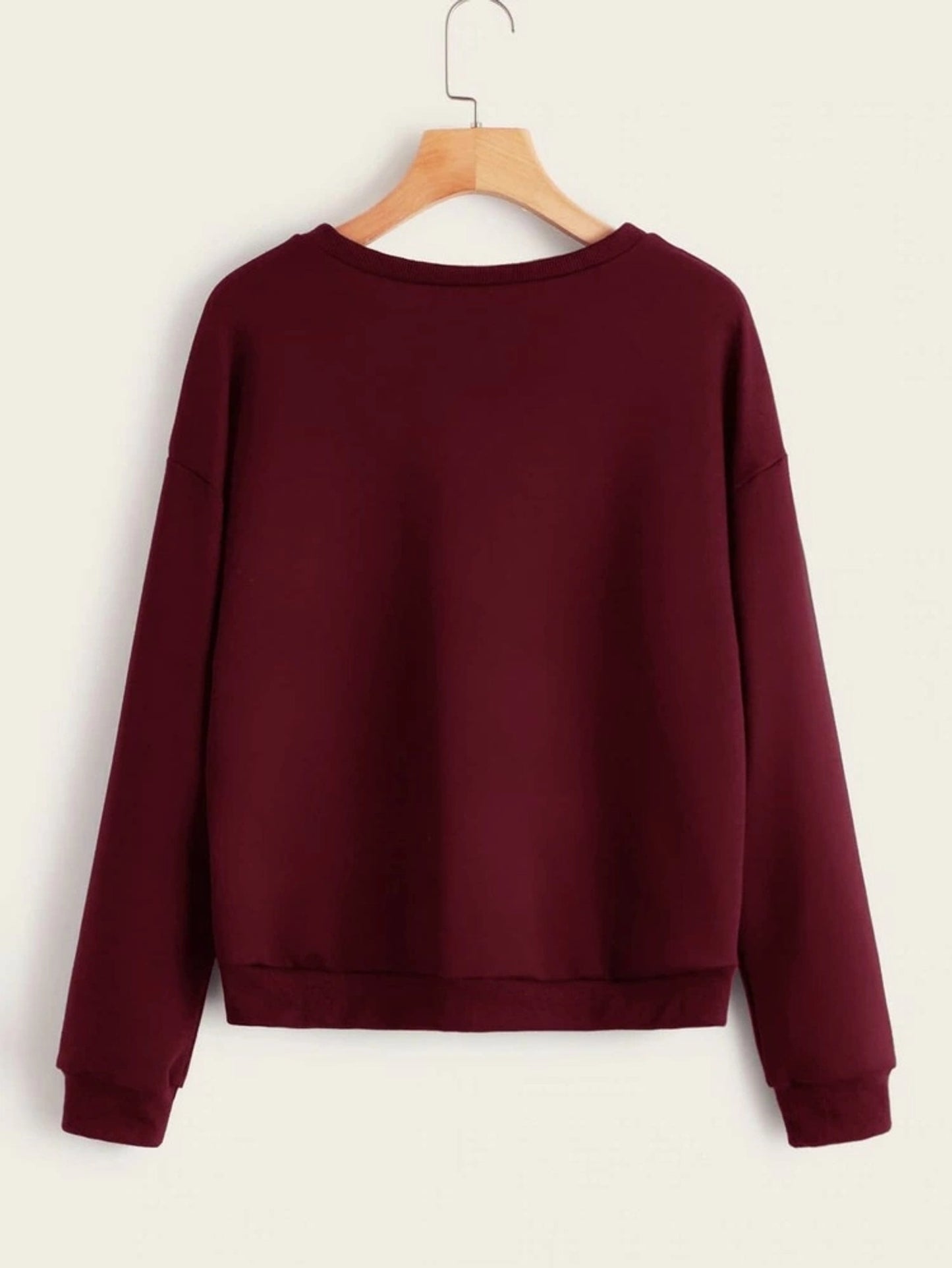 Fifth Avenue DIFT14 It's A Tea Shirt Printed Sweatshirt - Maroon