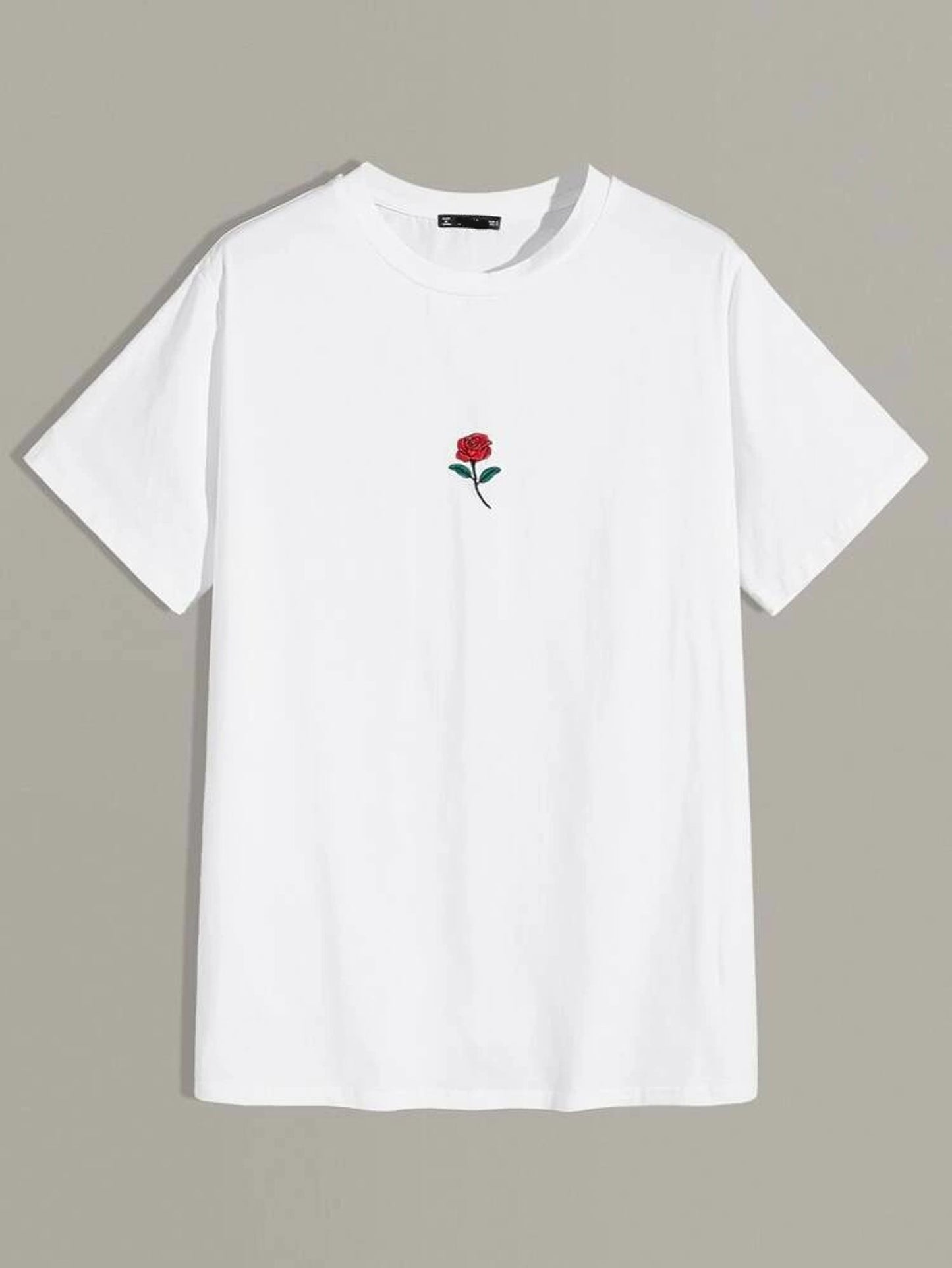 Fifth Avenue Mini Rose Printed MIFT20 T-Shirt - White
