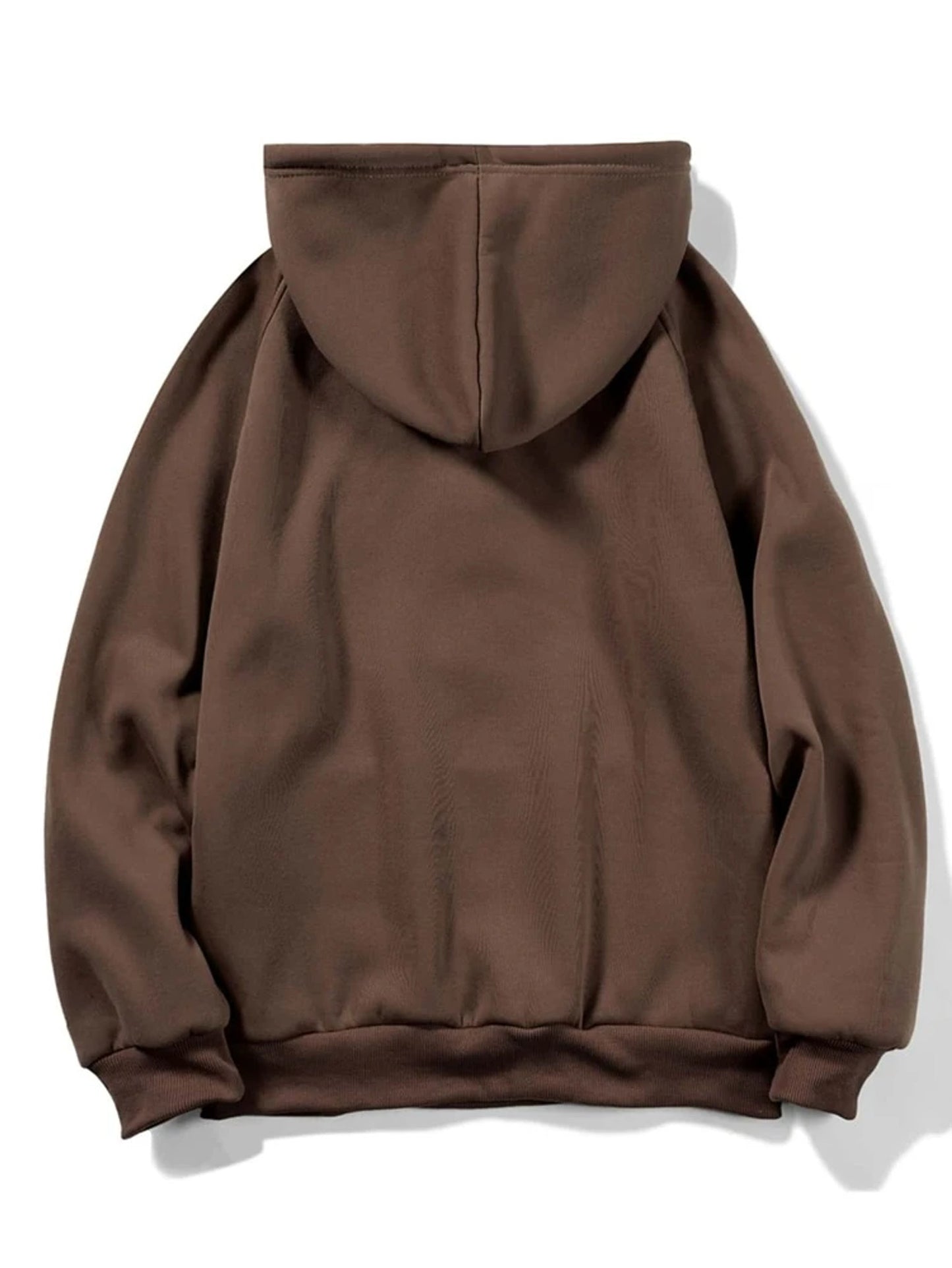 Fifth Avenue Printed Kangaroo Hoodie MIFT284 - Brown