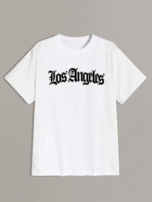 Fifth Avenue Los Angeles Printed MIFT13 T-Shirt - White
