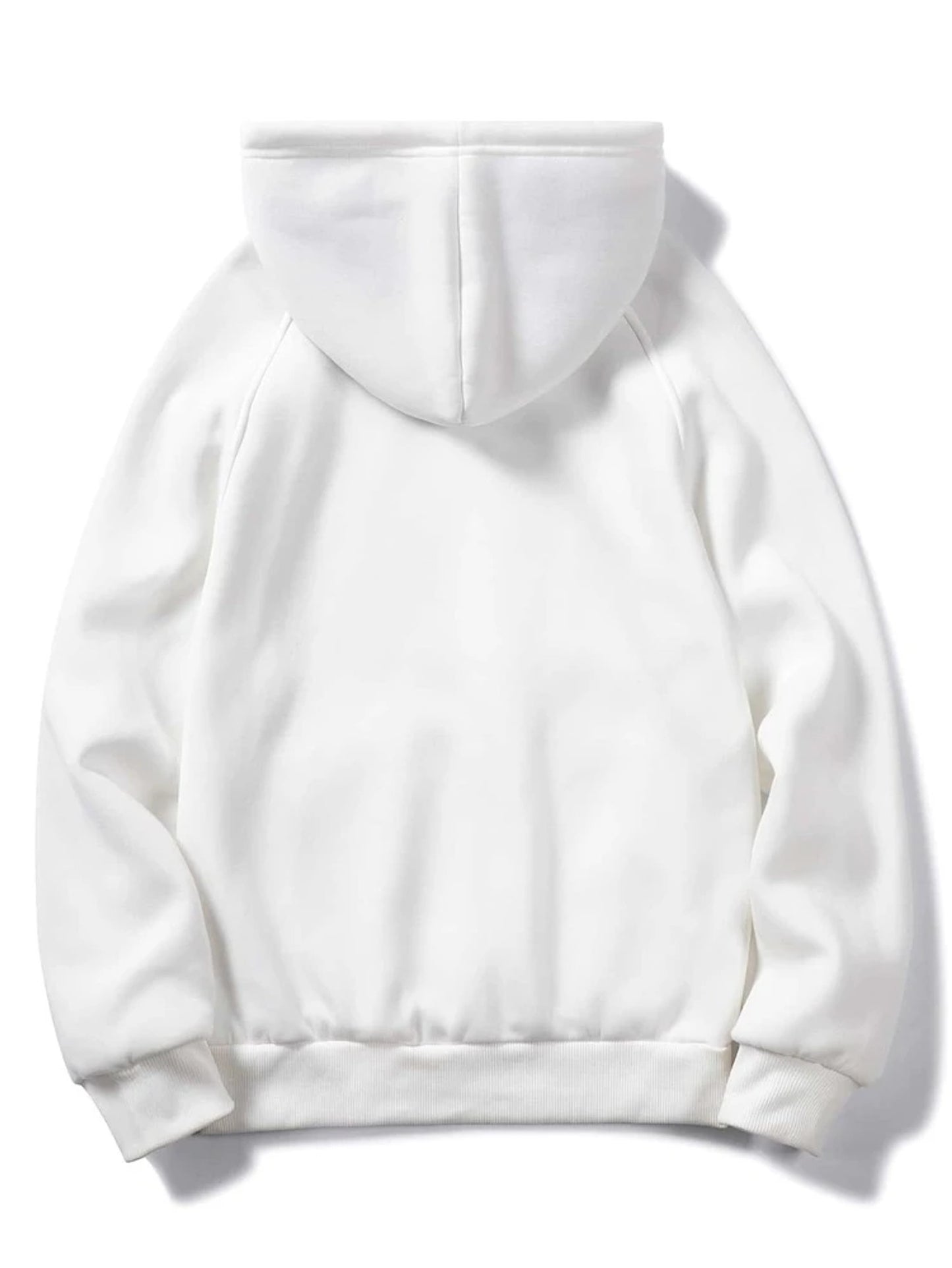 Fifth Avenue Printed Kangaroo Hoodie MIFT284 - White