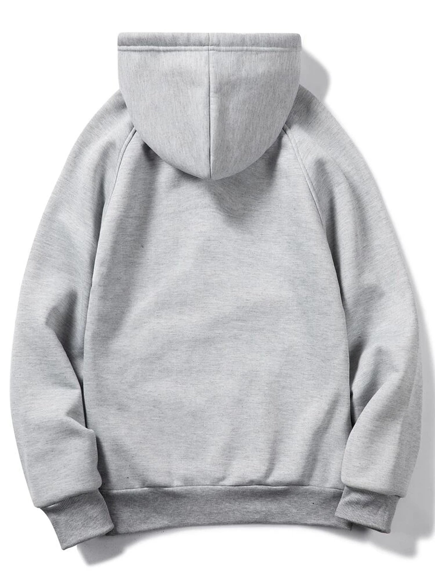 Fifth Avenue Printed Kangaroo Hoodie MIFT284 - Grey