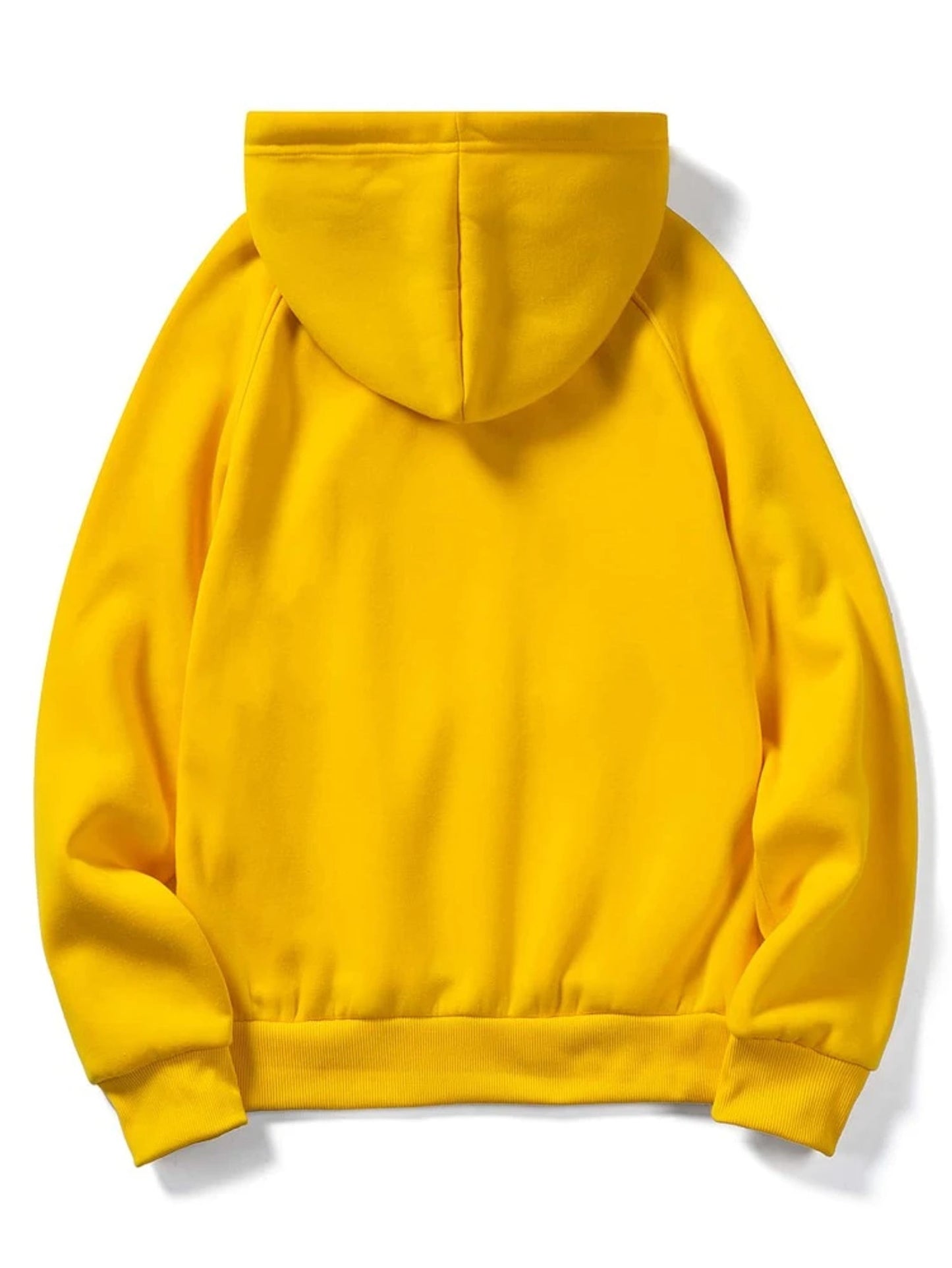 Fifth Avenue Printed Kangaroo Hoodie MIFT284 - Yellow