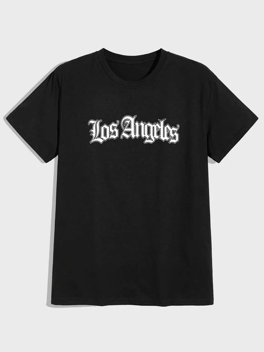 Fifth Avenue Los Angeles Printed MIFT13 T-Shirt - Black