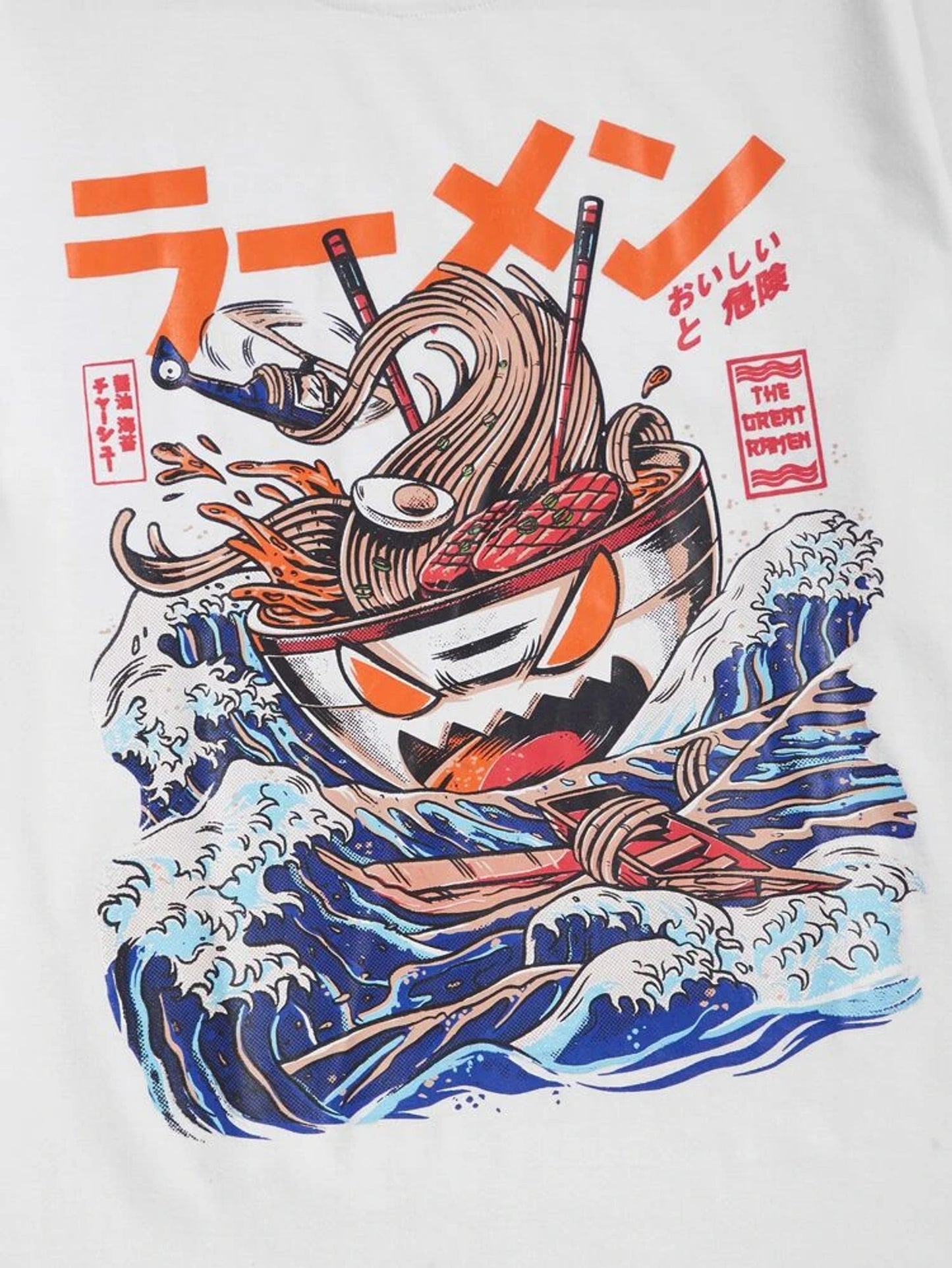 Fifth Avenue Anime Printed MIFT4 T-Shirt - White