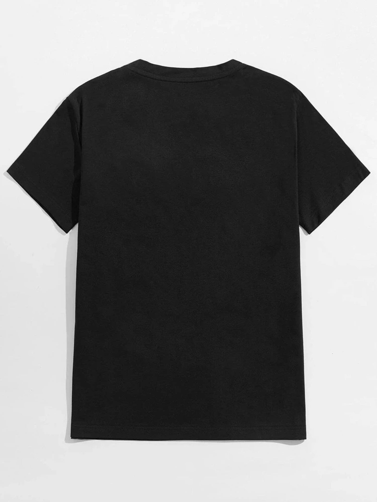 Fifth Avenue Smile Printed MIFT133 T-Shirt - Black