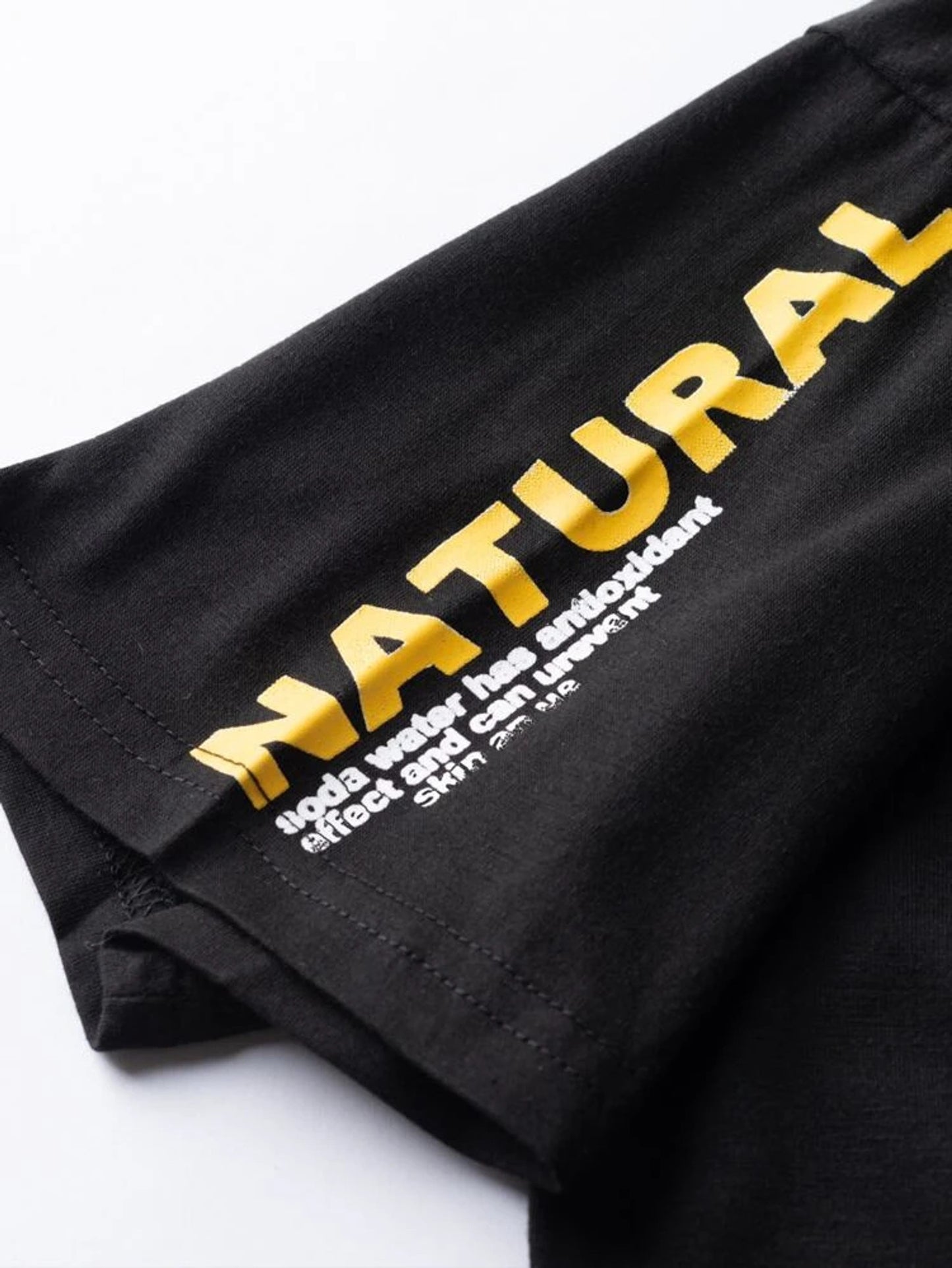 Fifth Avenue Stickers Printed MIFT174 T-Shirt - Black