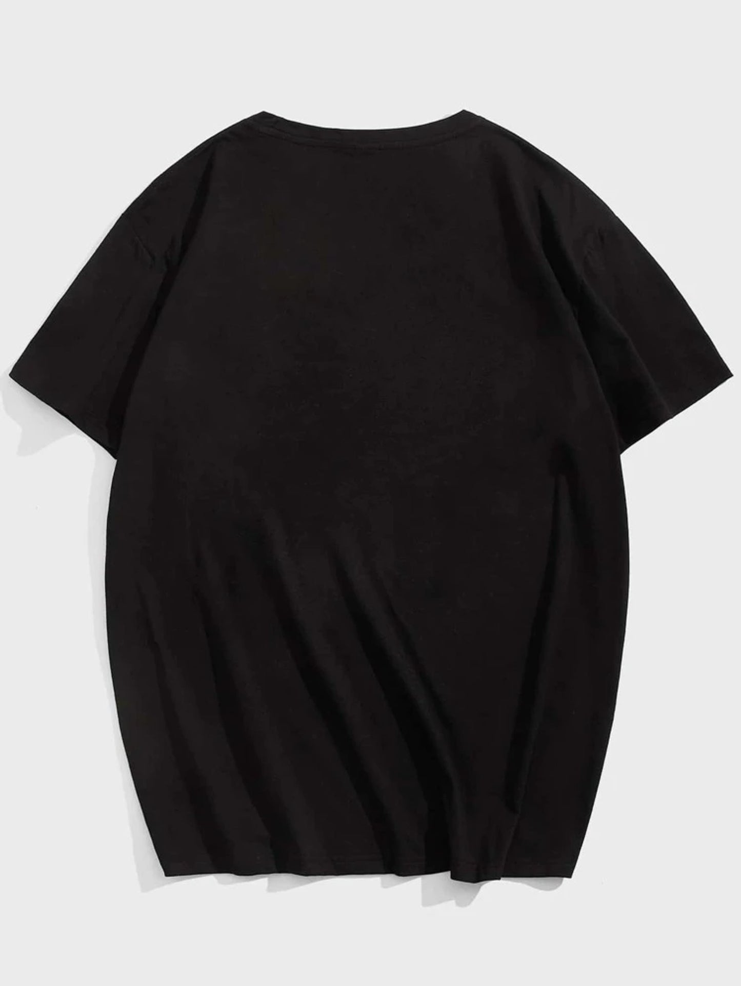 Fifth Avenue Floral Printed MIFT135 T-Shirt - Black