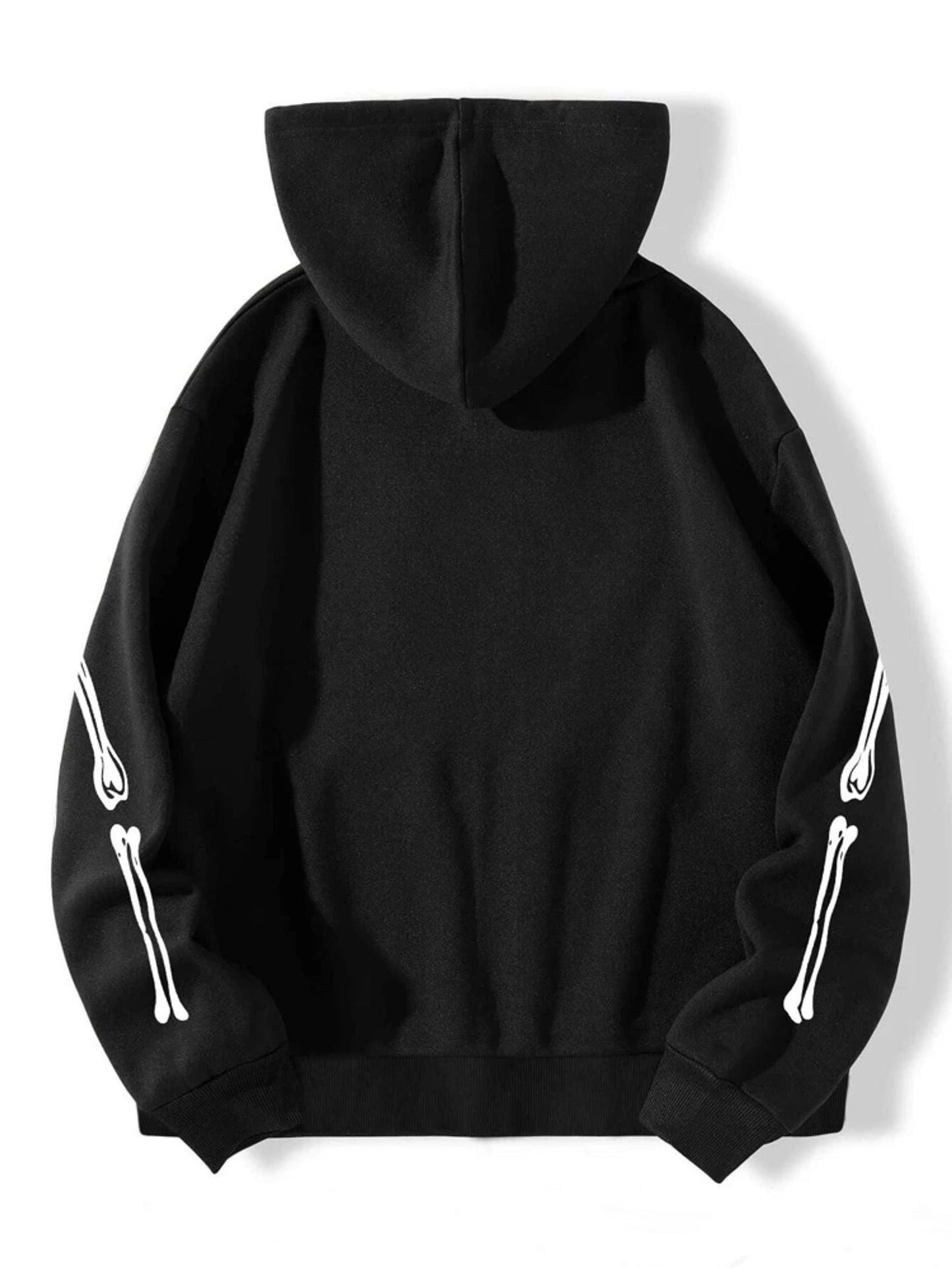 Fifth Avenue Printed Zip Hoodie MIFT283 - Black