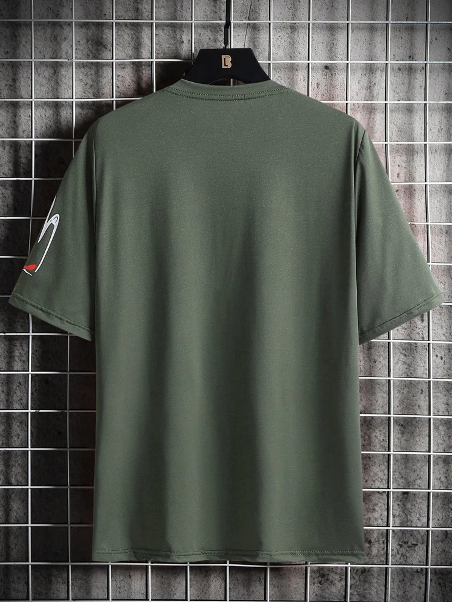 Fifth Avenue Graffiti Printed MIFT44 T-Shirt - Army Green