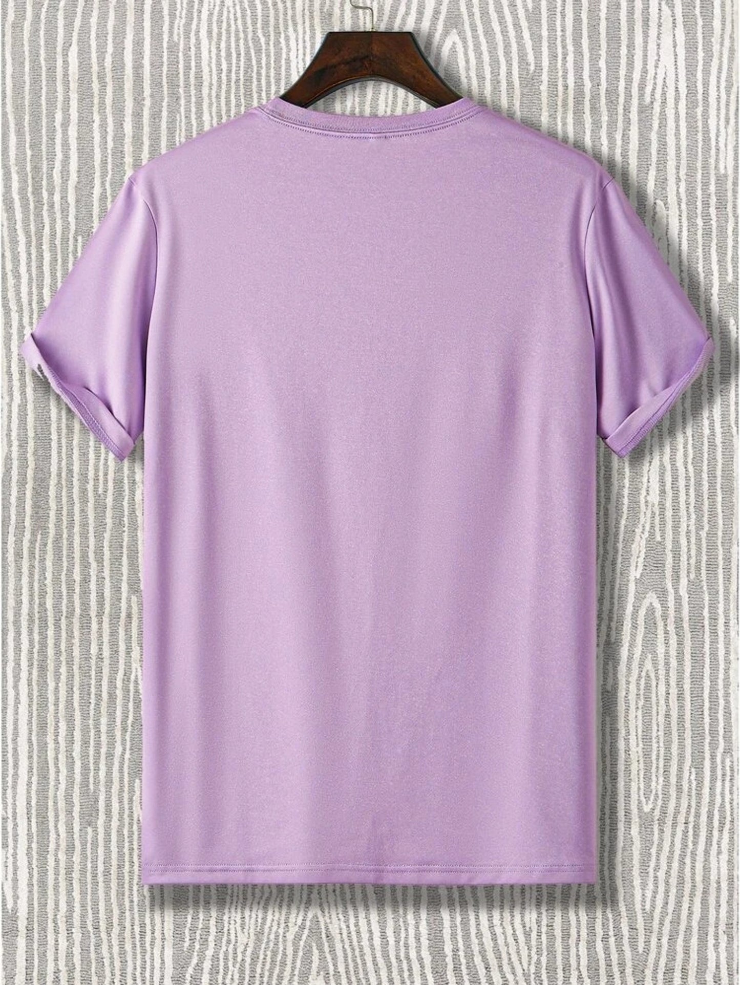 Fifth Avenue Mountain Text Printed MIFT138 T-Shirt - Purple