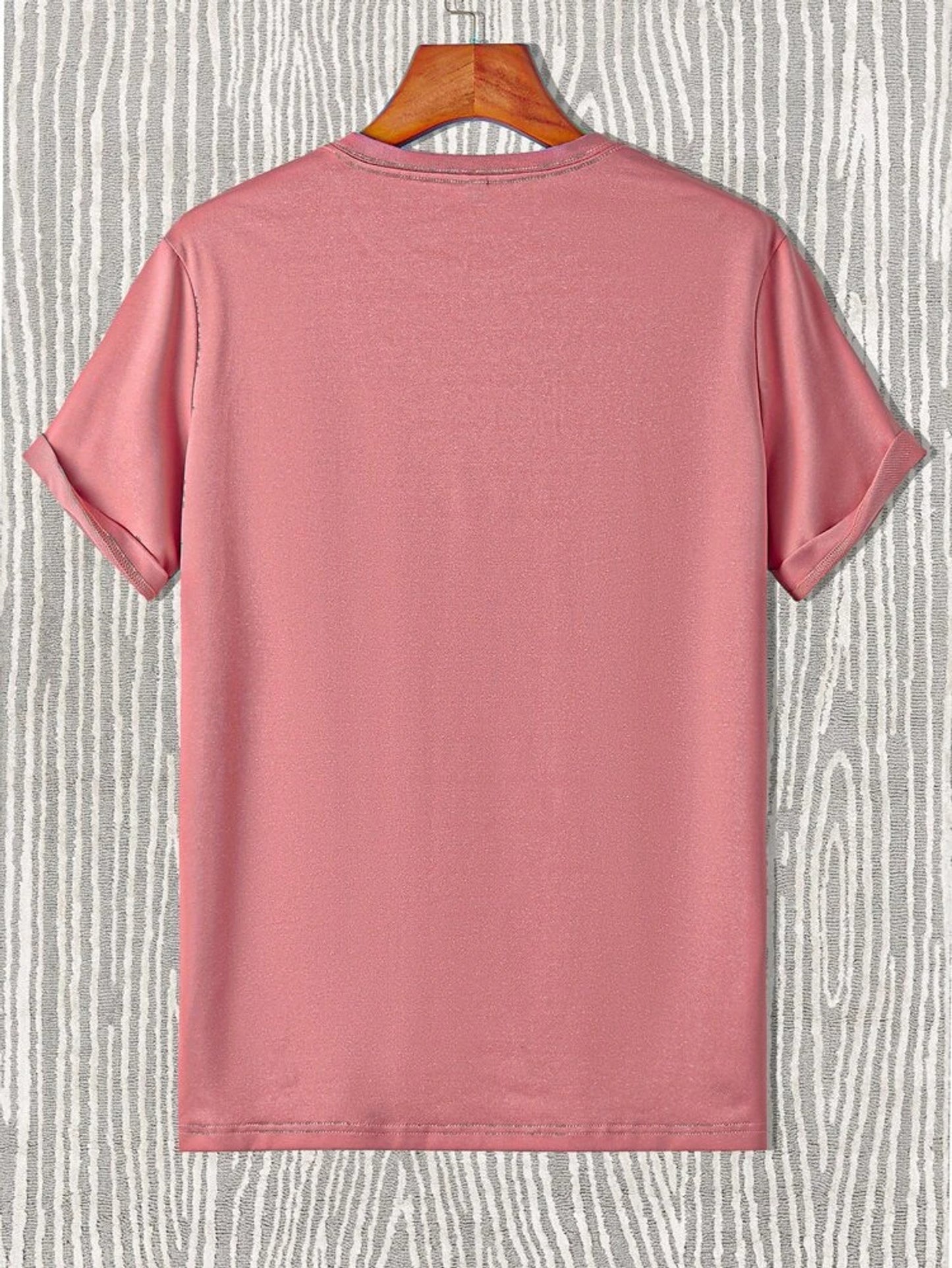 Fifth Avenue Scene Text Printed MIFT152 T-Shirt - Pink