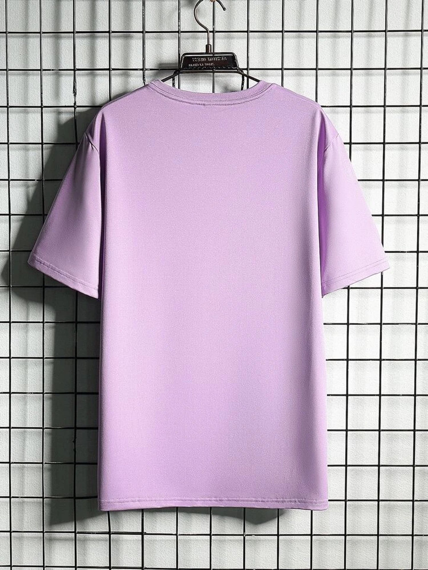 Fifth Avenue Scene Text Printed MIFT152 T-Shirt - Purple