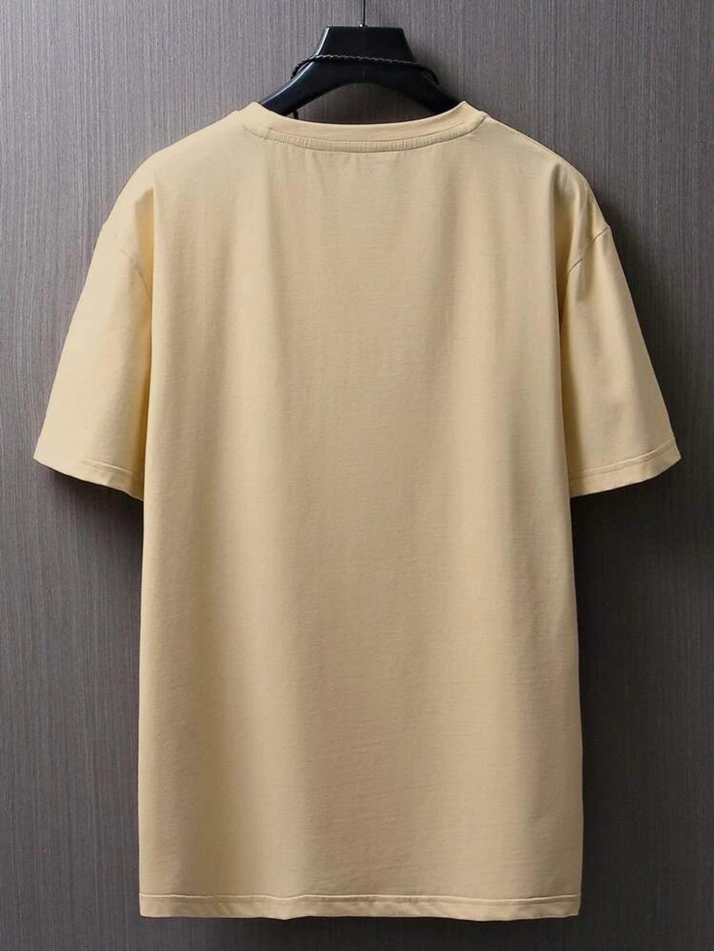 Fifth Avenue Tree Text Printed MIFT139 T-Shirt - Cream