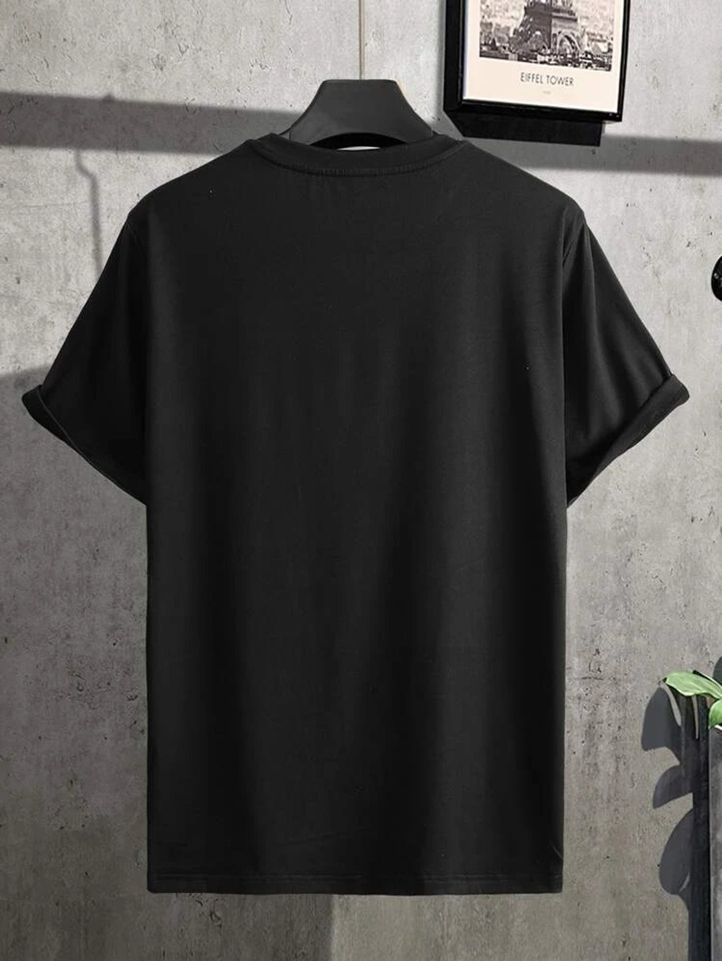 Fifth Avenue Space Astronaut Printed MIFT149 T-Shirt - Black