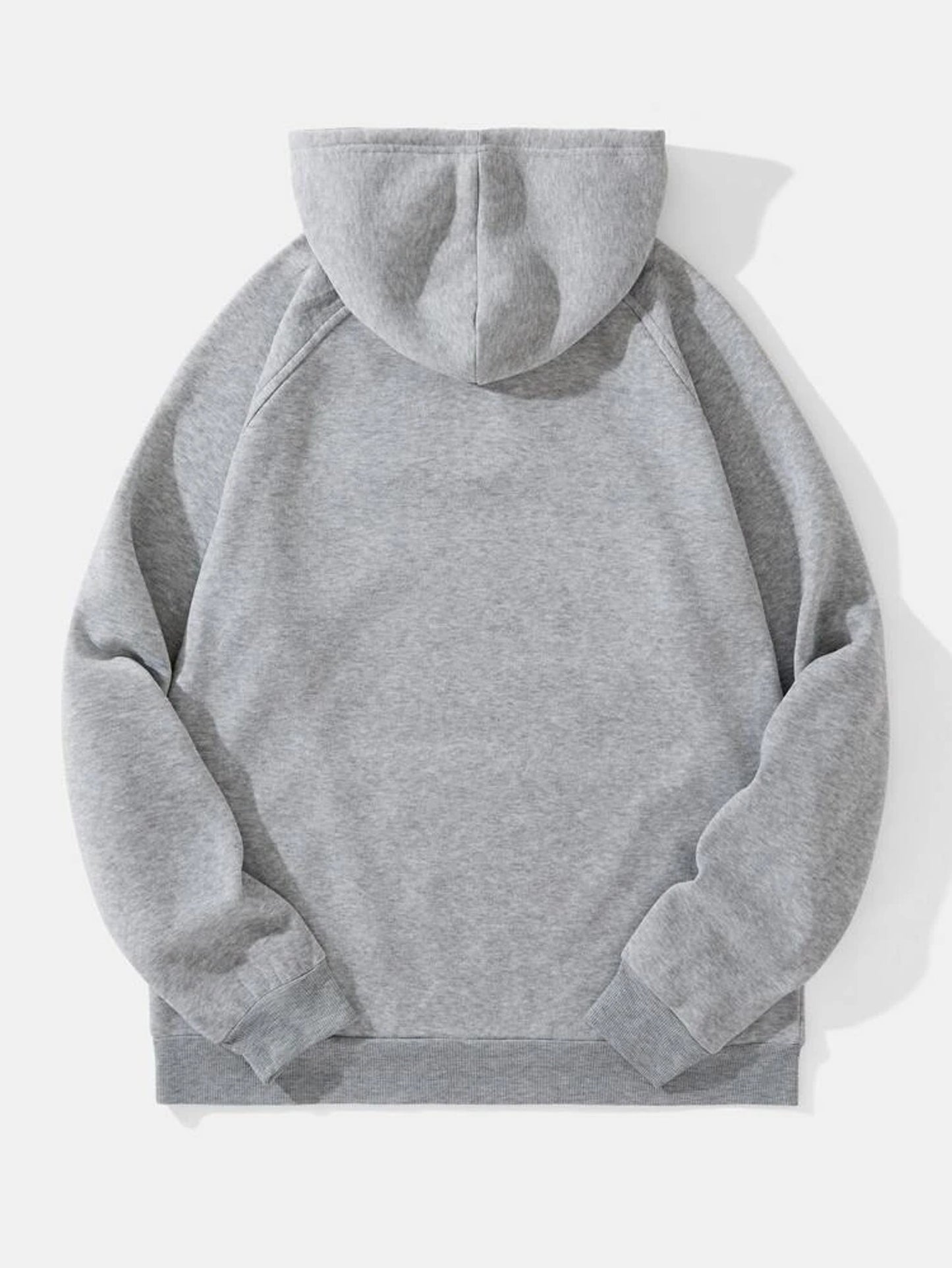 Fifth Avenue Printed Kangaroo Hoodie MIFT268 - Grey