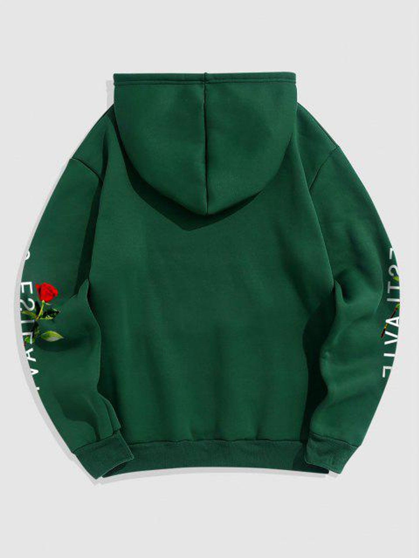 Fifth Avenue Printed Kangaroo Hoodie MIFT327 - Green