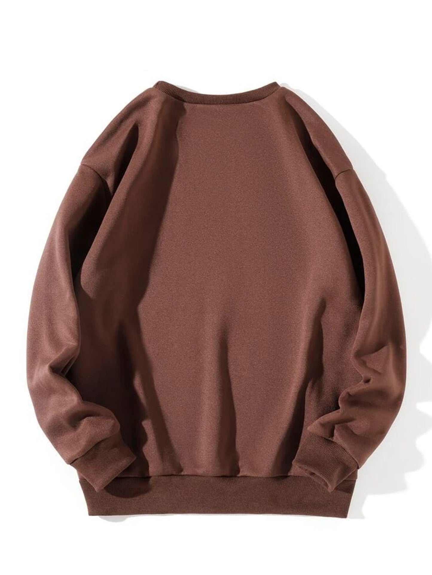 Fifth Avenue DIFT343 Motor Cycle Printed Sweatshirt - Brown