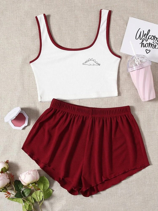 Fifth Avenue Women's WSNS64 Top and Shorts Set