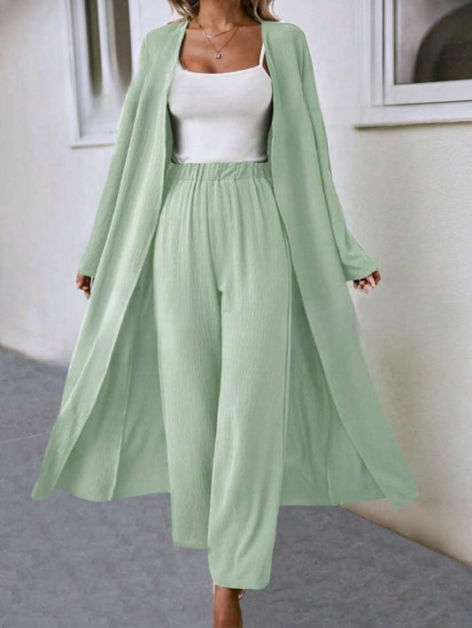 Fifth Avenue Womens Stitched West Co Ord FAWOMCS1 - Mint Green