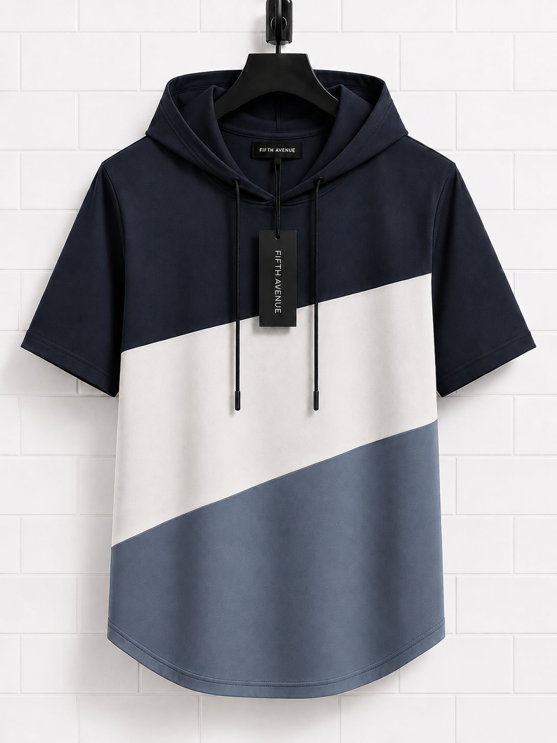 Fifth Avenue Mens Hooded T-Shirt S26TS8