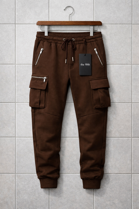 Fifth Avenue Mens Jogger Pants MSJPFA3 - Brown